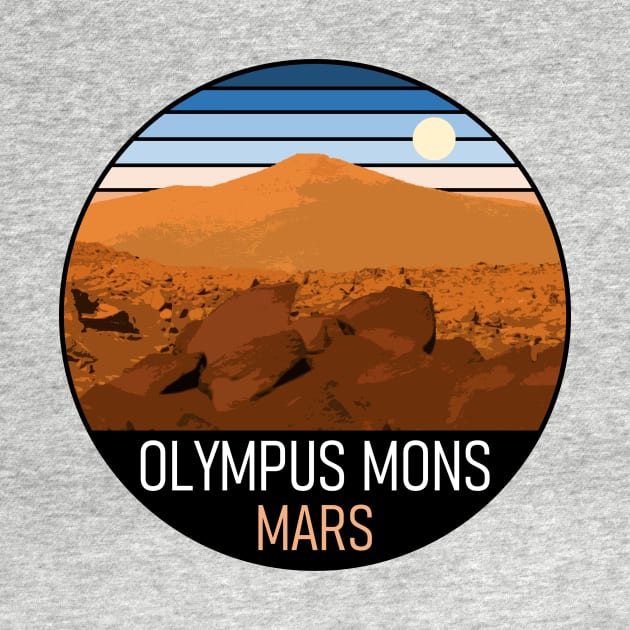 Olympus Mons Mars Vintage Ad by IORS